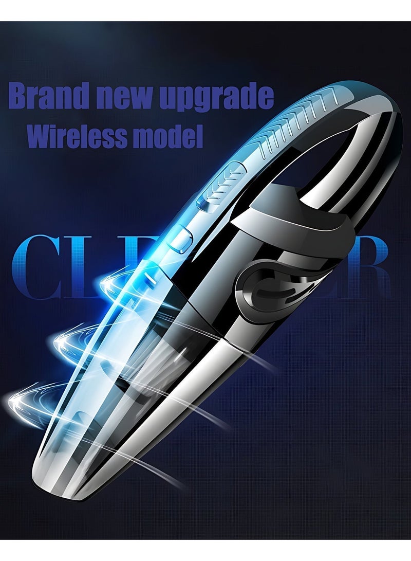 Wireless Multifunctional Car and Home Vacuum Cleaner, High-Power Wet & Dry, Ideal for Pet Hair, Dust, and Debris Cleaning - Image 3